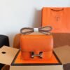 Constance Mini 18 Bag Palladium Hardware - Yellow