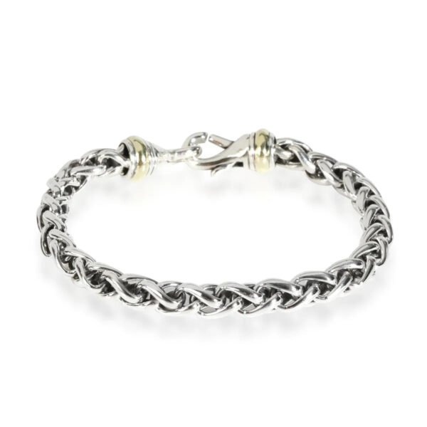 B39C4FB4-8FEA-FF6F-F630-3457B3D315B4.jpg Wheat Chain Bracelet Sterling Silver - 19CM