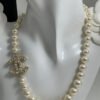 CC Pearl Choker Necklace