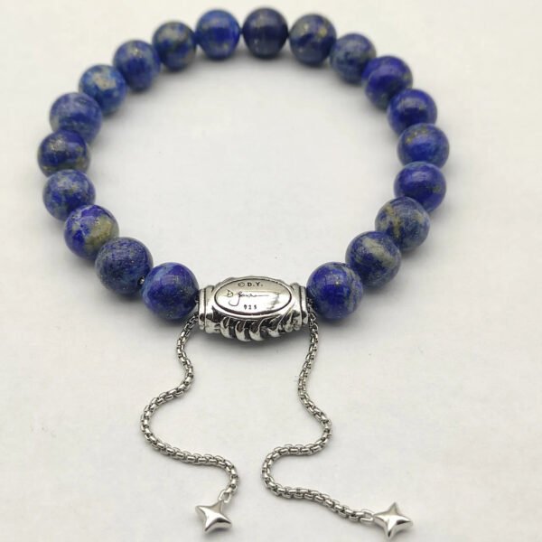 8MM Stretch Rock Crystal Bracelet