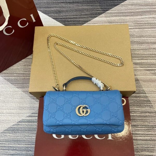 B45A5425-5E70-5D86-7934-745111A8156D.jpg Gucci Milano Mini Puffy GG Embossed Leather