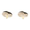 2022 Leather Heart CC Stud Earrings