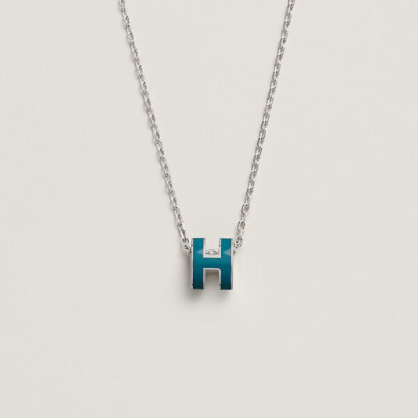 Mini Pop H pendant - Orange Soie