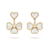 Sweet Alhambra effeuillage earrings