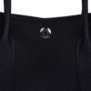 Garden Party 30 Bag Black Vache Country Leather with Palladium Hardware