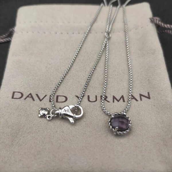 B73B4E6B-3D07-1F08-B9A8-2D5160A2A7A8.jpg Petite Chatelaine® Necklace Sterling Silver with Amethyst, 10mm