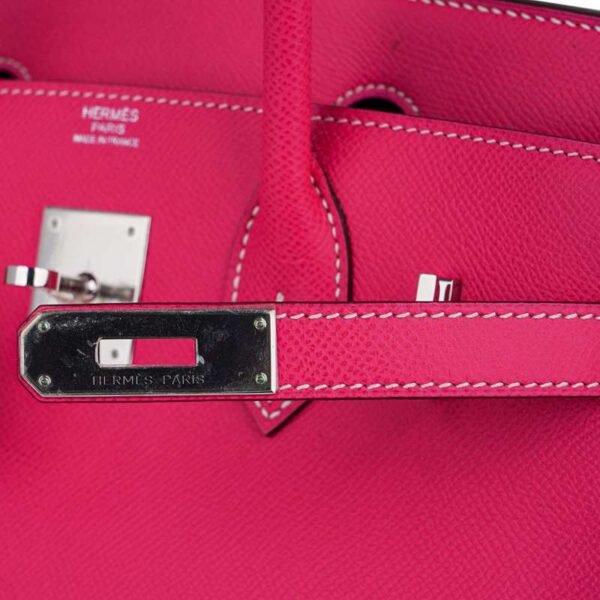 B79BDE58-7171-A1CC-6FC3-F321788B60FF.jpg Birkin 30 Bag Rose Tyrien Candy Epsom Limited Edition Palladium