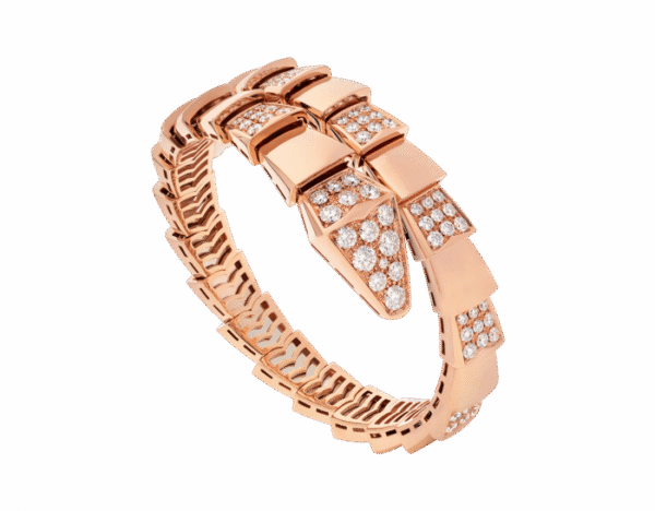 Bvlgari diamond bracelet in plated