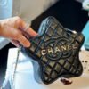Leather handbag - Gold