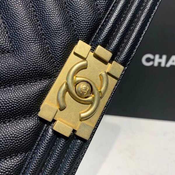 Chanel Boy HandBag Black For Women, Women&rsquo;s Bags, Shoulder And Crossbody Bags 9.8in/25cm A67086