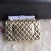 Chanel 1112 Gold Medium Size 2.55 Lambskin Leather Flap Bag