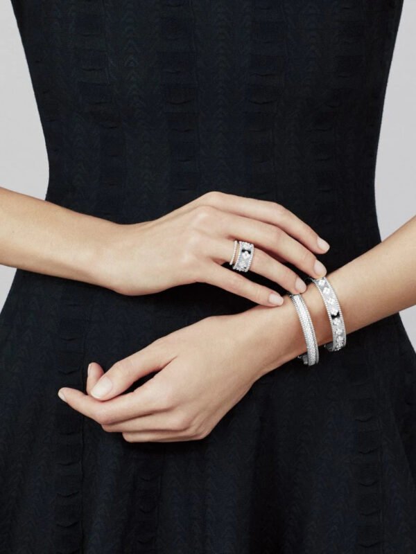 Perlee diamonds bracelet, 3 rows, small model