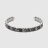 BRACELET WITH DOUBLE G IN SILVER