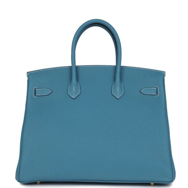 Birkin 30 Blue Jean Togo Gold Hardware