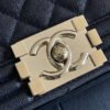 Chanel Medium Boy Handbag Dark Blue For Women 9.8in/25cm A67086