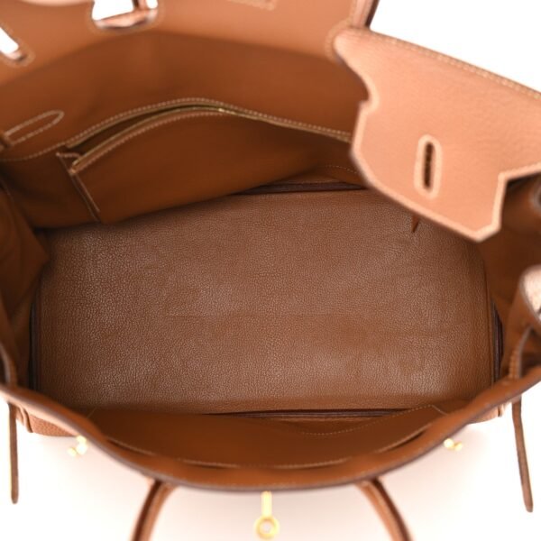 Birkin 25 Taurillon Clemence Gold Hardware