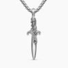BC7E81DA-70EE-CD11-0717-E81BC2716B00.jpg Waves Dagger Amulet Sterling Silver with Black Diamonds