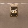 Kelly 20 Mini Sellier Bag Etoupe Limited Edition Epsom Gold Hardware