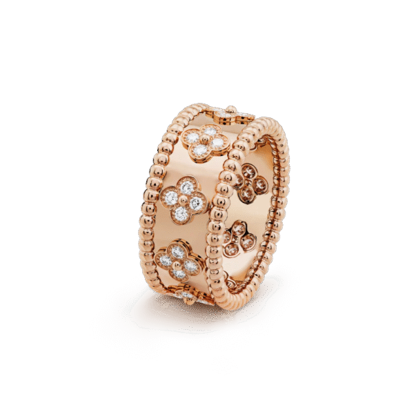Perlee clovers ring, medium model