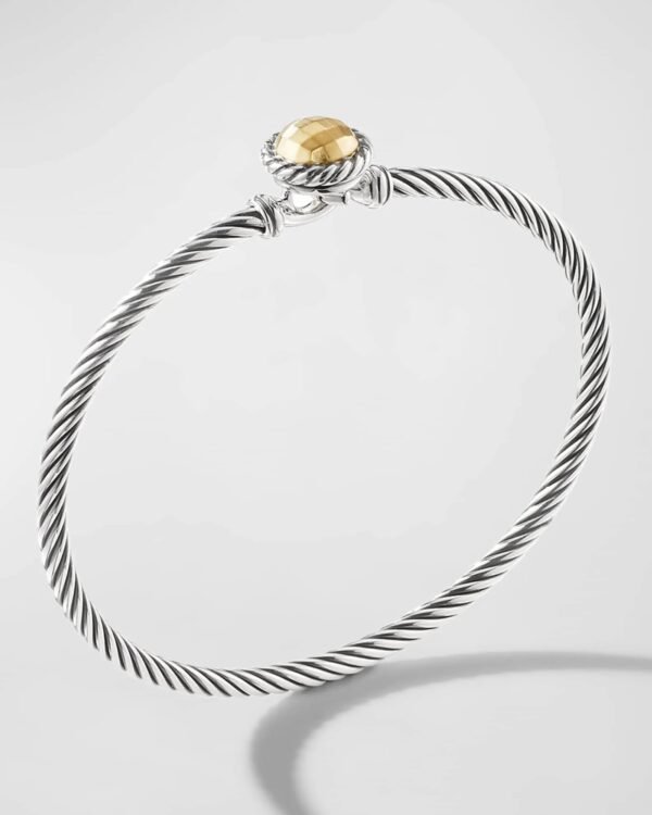 Chatelaine Bracelet with 18K Gold - 17cm