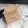 Chanel 1112 Apricot Medium Size 2.55 Lambskin Leather Flap Bag