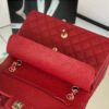 Chanel Classic Handbag 26cm Red For Women A01112