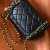 C1B2B435-2D1C-080E-6576-4777A06F7FCE.jpg Chanel Mini Flap Bag Black For Women, Women’s Bags 7.9in/20cm