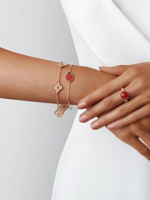 Vintage Alhambra bracelet, 5 motifs