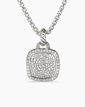 CA5D0395-3310-9629-0858-6A25EED5DE14.jpg Albion® Pendant Sterling Silver with Pave Diamonds, 14mm