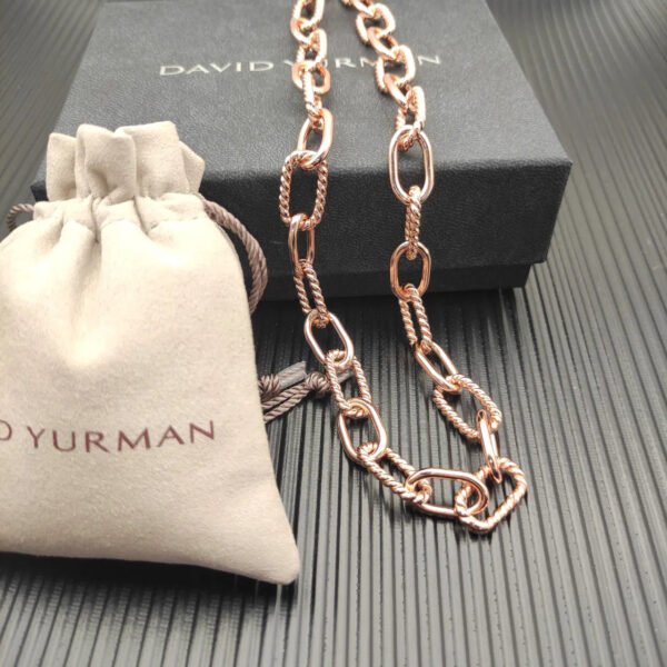 CAD712DF-9BC3-DEB6-189C-3EB5948DAF23.jpg DY Madison® Chain Necklace Rose Gold, 8.5mm