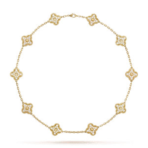 Vintage Alhambra necklace, 10 motifs