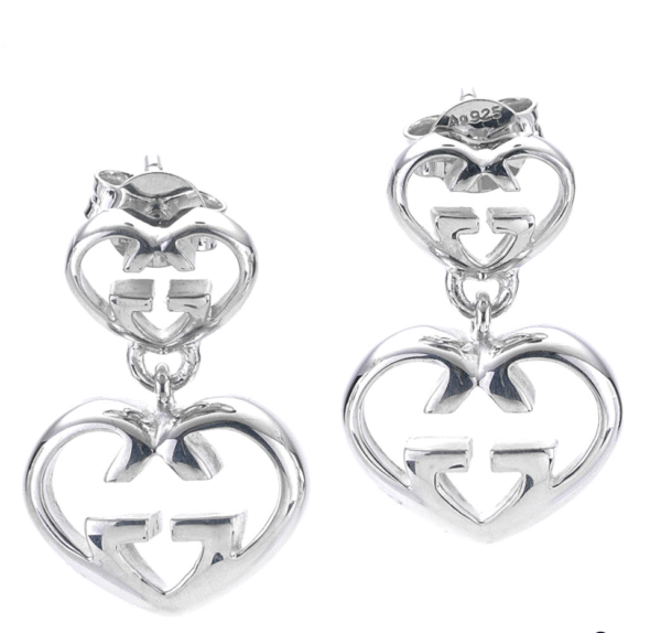 CC58BF46-6CA8-0777-8AB6-437D40E13079.png Love Britt G Heart Earrings in Silver