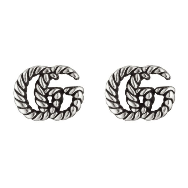 CEBC4A7E-AF77-7858-398D-4E05DFF93C80.jpg Sterling Silver Marmont Double G Stud Earrings