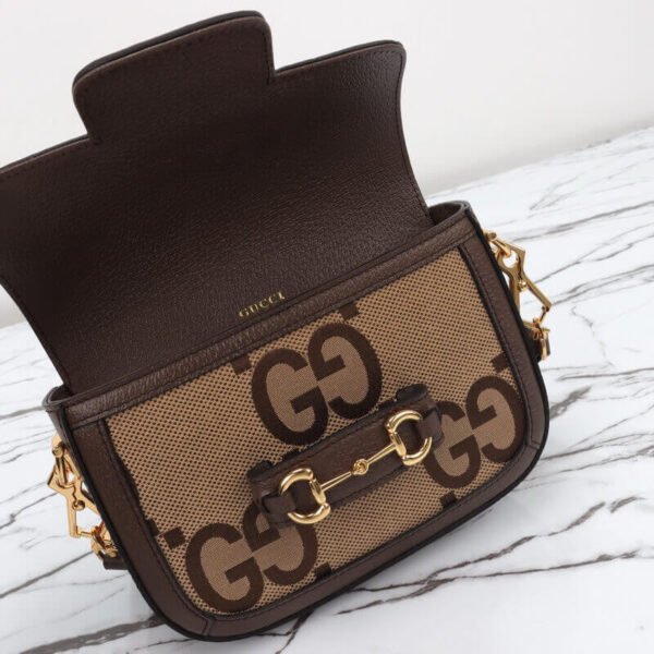 Gucci Horsebit 1955 Jumbo GG Mini Shoulder Bag
