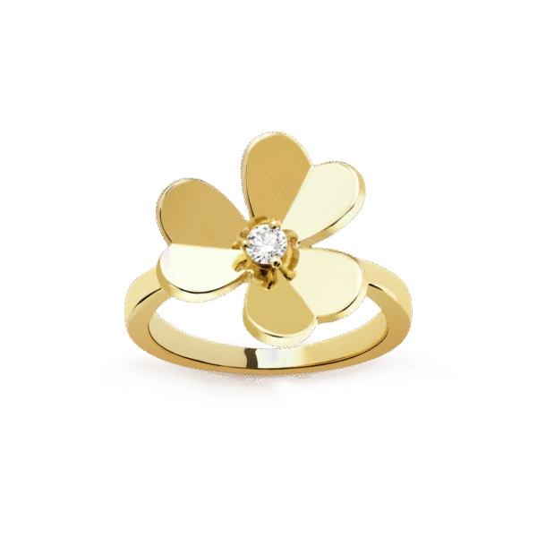 Frivole ring, 1 flower, small model