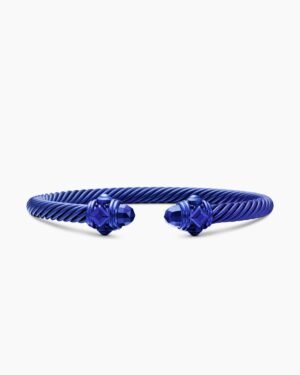 Renaissance&reg; Classic Cable Bracelet Blue, 5mm