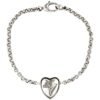 Flora Heart Station Bracelet - 18cm