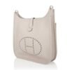 Evelyne PM Bag Beton Palladium Hardware Clemence Leather bag
