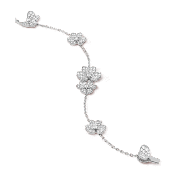 Frivole bracelet, 5 flowers