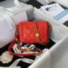 Chanel Mini Flap Bag With Top Handle Gold Hardware Red For Women, Women&rsquo;s Handbags, Shoulder Bags 7.9in/20cm AS2431
