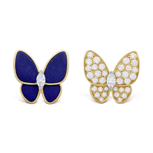 Two Butterfly earrings