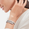 Bvlgari diamond bracelet in plated