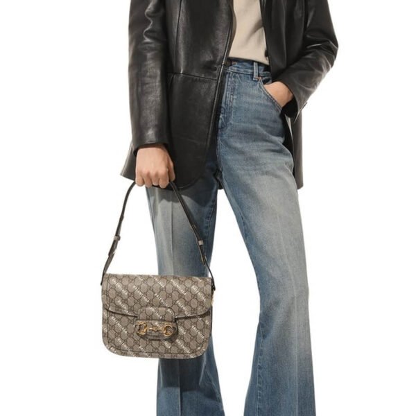 Gucci x Balenciaga Horsebit 1955 Small Shoulder Bag