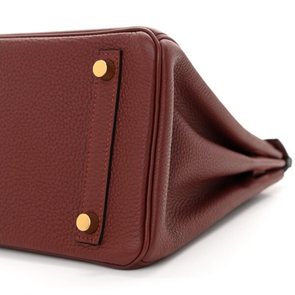 Birkin 35 Rouge H in Togo Leather with Gold Hardware