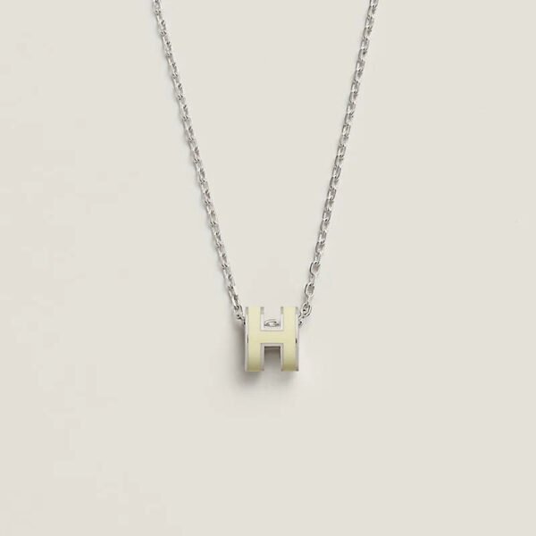 Mini Pop H pendant - Orange Soie