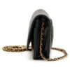 D763D3D4-86E0-595C-4476-6F949D629099.jpg Black Caviar Wallet on Chain with Gold Hardware, 2023