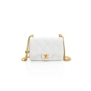 D82CAFA1-4019-D713-79F5-EAD215463FBE.jpg Chanel Love Gold Ball Chain Shoulder Bag