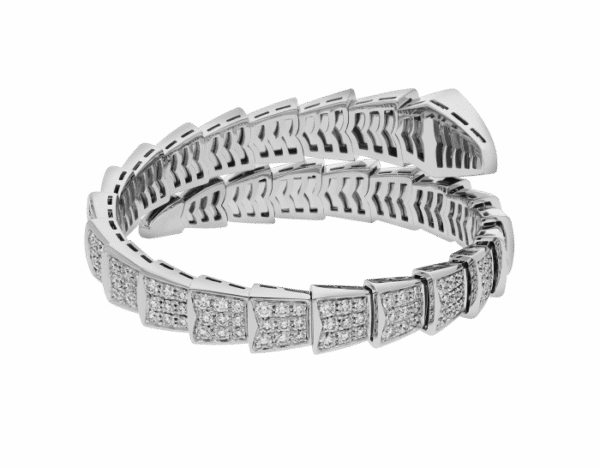 Bvlgari diamond bracelet in plated