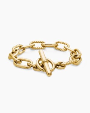 DY Madison&reg; Toggle Chain Bracelet 18K Yellow Gold