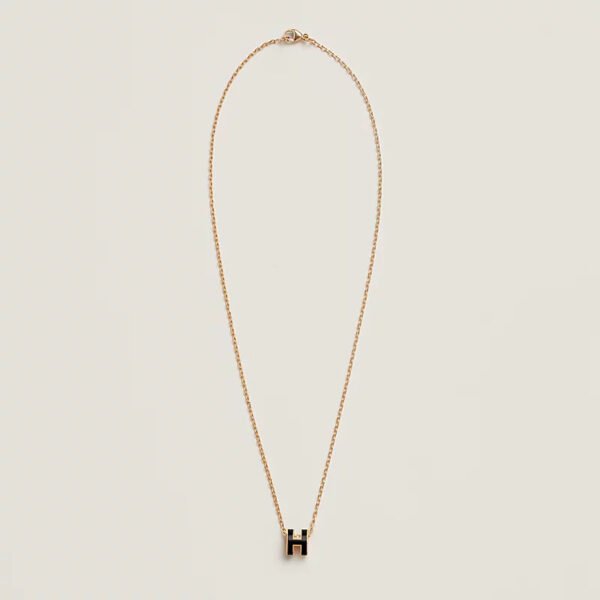 Mini Pop H pendant - Noir